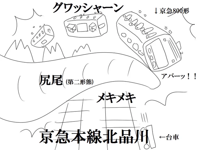 ゴジラと電車は切っても切れない関係だし仕方ないね♂ 