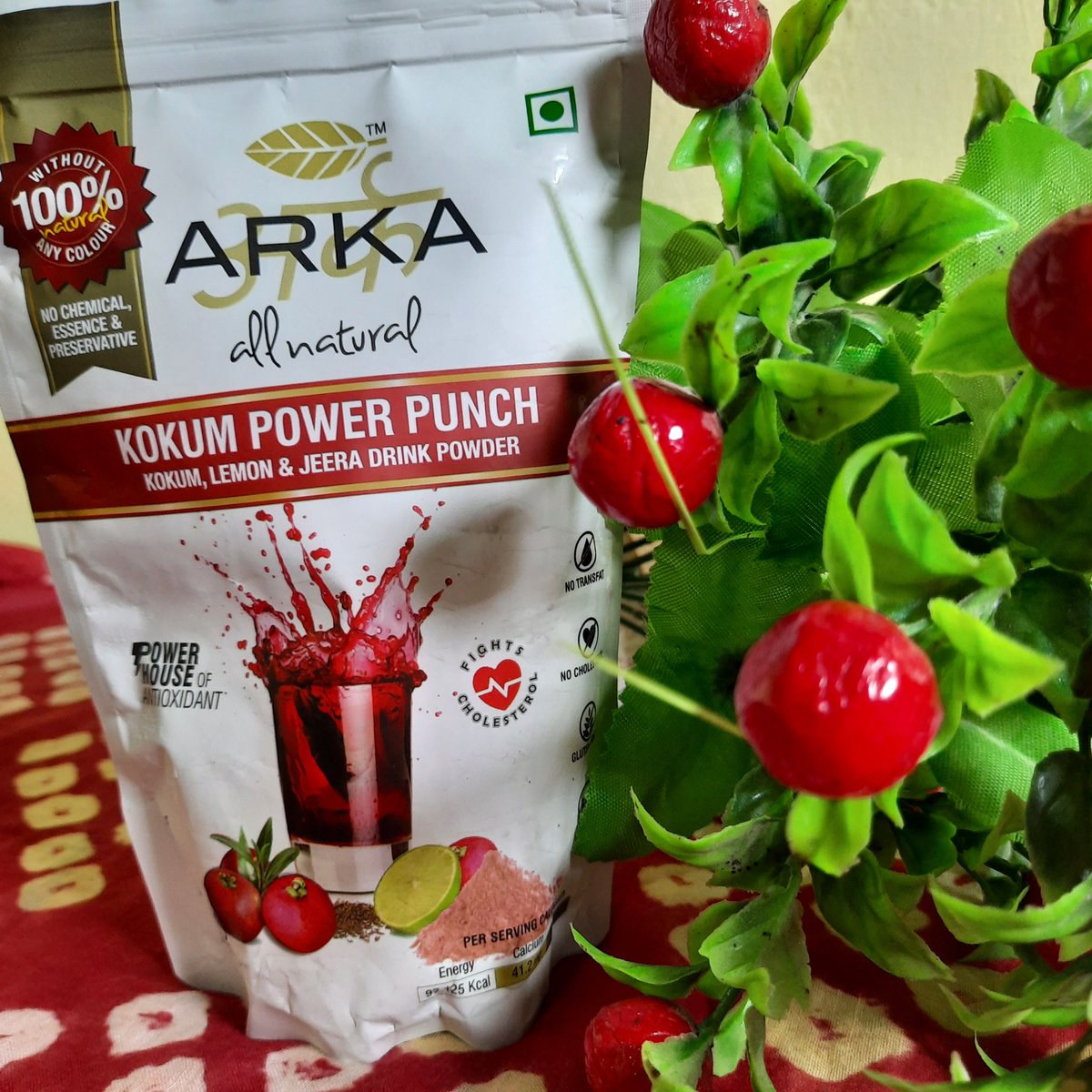Got my hands on this amazing drink powder by ARKA ALL NATURAL. Kokum power punch is all natural and refreshing drink which is great source of antioxidants and vitamin C.

Try it now
Get this directly from <a href="/amazondotin/">Amazon.in</a> 

#foodindia #foodphotography