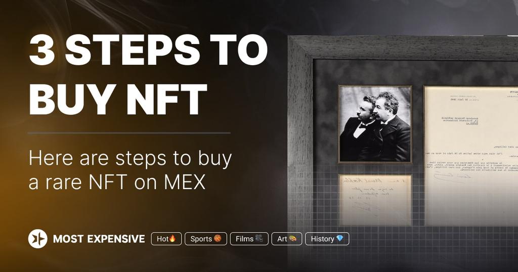 mostexpensiveio's tweet photo. 🔥3 steps to buy NFT

1. Go to the site https://t.co/D6yyJYnvsH and enter your account through the wallet.

2. Go to the marketplace https://t.co/j3m8p0uI8T and choose any NFT to your liking, then move to its page.

3. Place your bid and buy NFT🔥 https://t.co/IUVTHVsH1d
