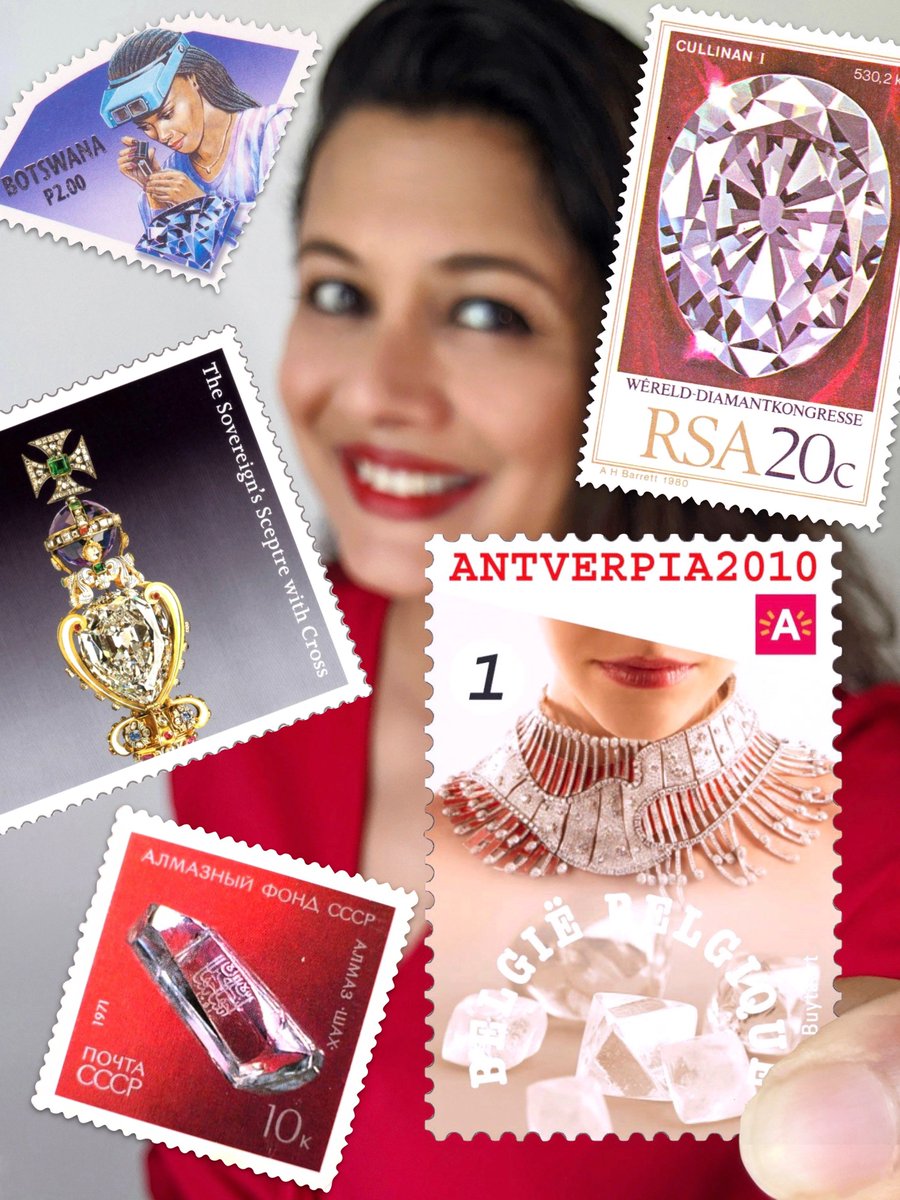reenaahluwalia's tweet photo. COVETED DIAMONDS ON POSTAGE STAMPS! Read my article for @onlynaturaldiamonds India on Diamond Stamps: https://t.co/q5gcToluEx 

Often deeply entwined with cultural fabric of country and people, #diamond #stamps are a love-letter to mother nature’s most unique wonders.
#philately https://t.co/tjCD5LNq3E