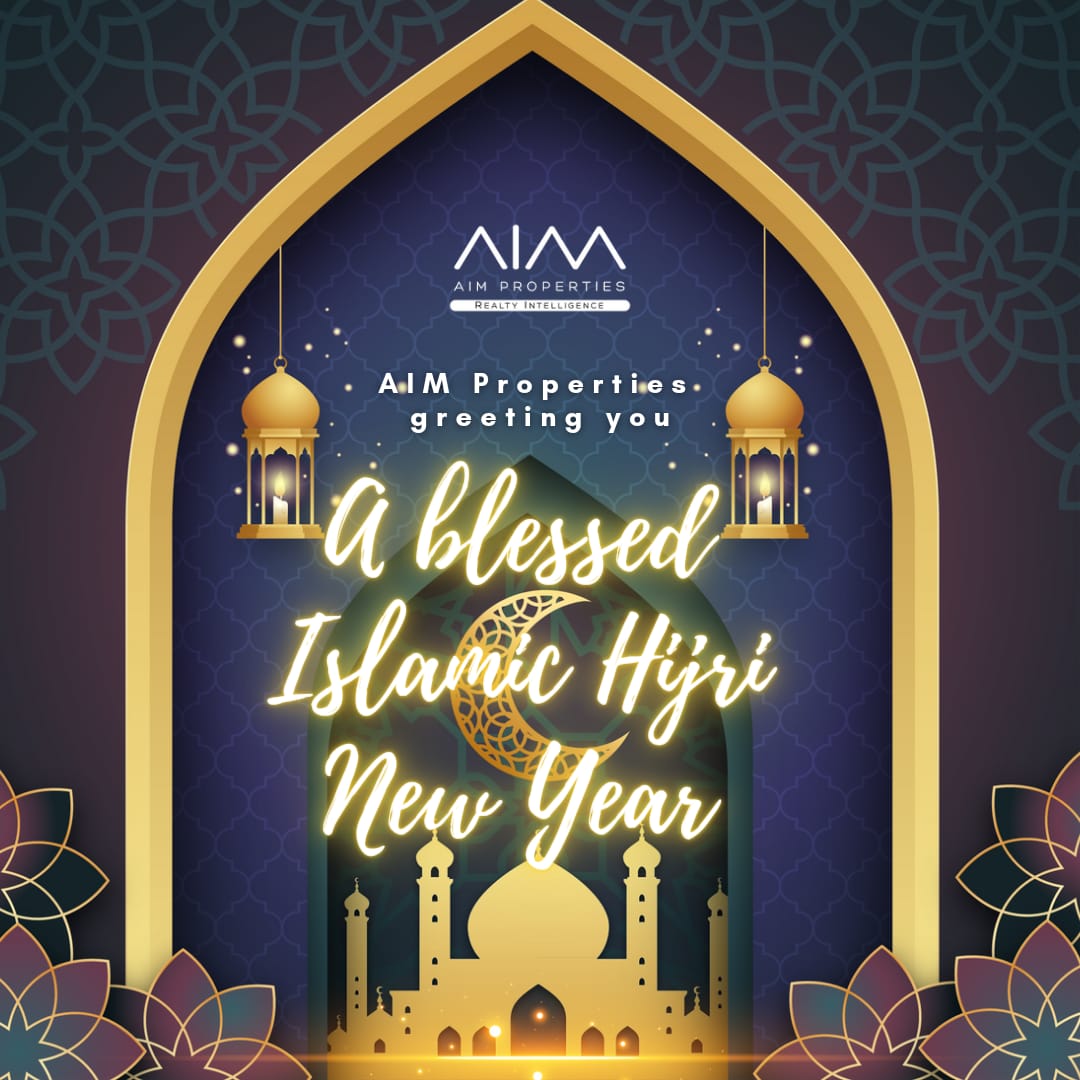 AIM_PROPERTIES's tweet photo. New Year begins, let us pray, that it will be a year with New Peace, New Happiness, and abundance of All. May Allah bless you throughout the New Year.
#muharram2021
#islamichijrinewyear
#blessyou
#aimproperties https://t.co/o4j7alQpht