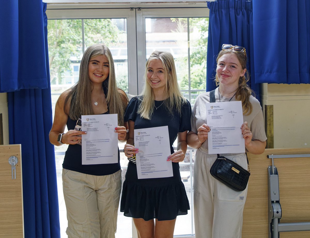 WestKirbyGS's tweet photo. Congratulations to all of our fantastic A &amp; AS level students on their amazing results. We are so proud of everything you’ve achieved and hope you keep in touch to celebrate your future successes with us! #WKGSCommunity https://t.co/Ri6ll5cCk1