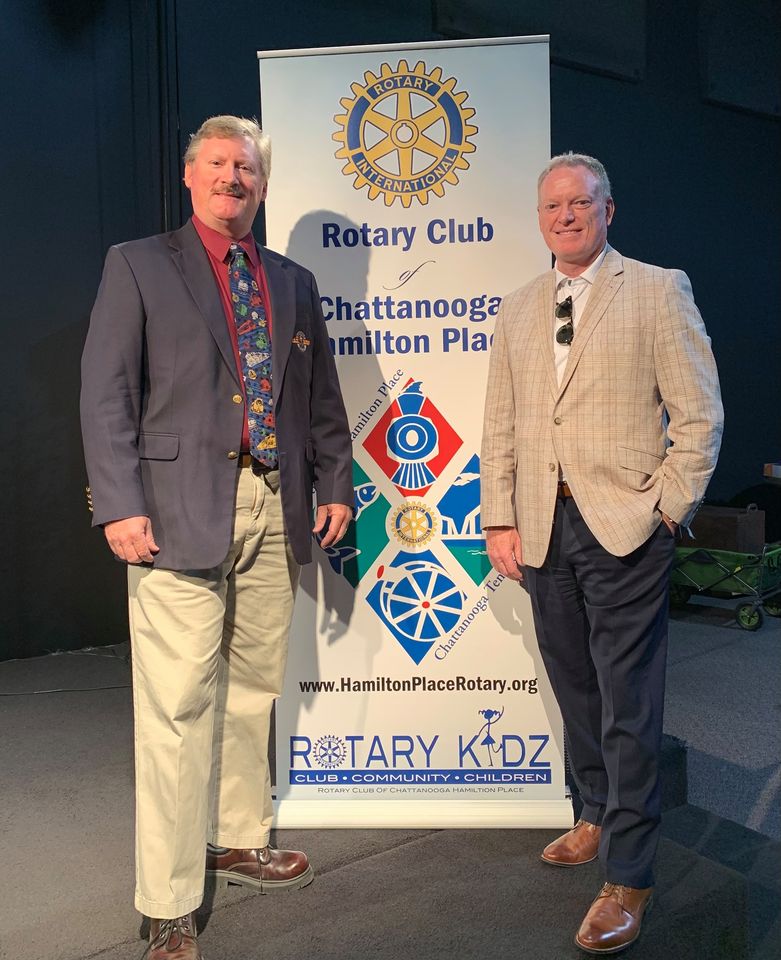 Did you know <a href="/tvrail/">Tenn. Valley RR</a> is the largest operating historic railroad in the South featuring completely restored, authentic steam and diesel powered passenger trains with year round seasonal excursions?  Great date night or family day trips! Thanks Steve Freer for talking to our group!