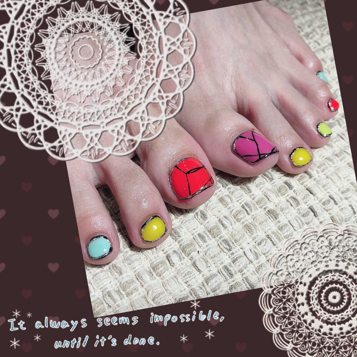 学芸大学でお洒落ネイルpetitnailmiu Mioumode Twitter