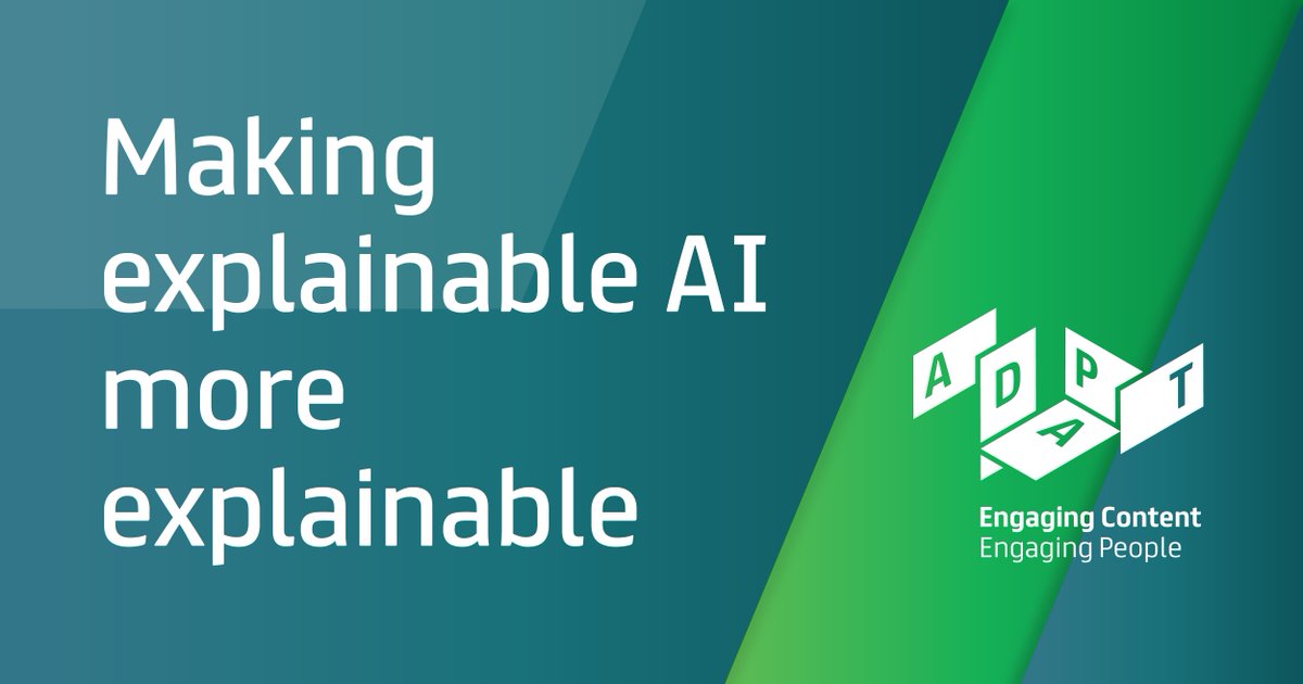 The ADAPT Centre (@adaptcentre) on Twitter photo Where do you start when you want to understand more about #AI? New research published in
<a href="/sciencedirect/">Elsevier | ScienceDirect</a> by
<a href="/drlongoluca/">Luca Longo</a> <a href="/WeAreTUDublin/">TU Dublin / OT Baile Átha Cliath</a> with @GiuliaVilone gives an overview.
Read more: bit.ly/3ClS4Ap #XAI Where do you start when you want to understand more about #AI? New research published in
<a href="/sciencedirect/">Elsevier | ScienceDirect</a> by
<a href="/drlongoluca/">Luca Longo</a> <a href="/WeAreTUDublin/">TU Dublin / OT Baile Átha Cliath</a> with @GiuliaVilone gives an overview.
Read more: bit.ly/3ClS4Ap #XAI