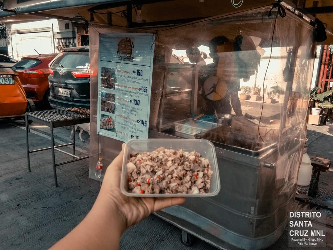 DTCAM_'s tweet photo. #ManilaSupportLocal  "The Secret of Remigio since 1992" - Sisigan Sa Oroquieta Remigio 
Oroquieta corner Remigio Street, Santa Cruz

Masasabi mo itong Sisigan sa Oroquieta Remegio ay isang tatak Manilenyo at Lehitimong Ka Distrito Santa Cruz!!

📷 Photo Credit: @manilenyonggala https://t.co/iTXyVsYhnU
