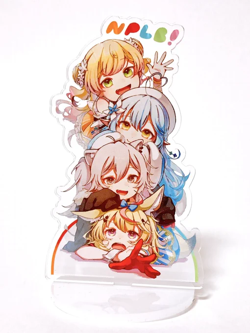 🎈通販お知らせ🎈
ねぽらぼのアクリルスタンド作りました!

◇¥700(送料別)
◇高さ:10cm
◇片面印刷

明日8月11日19時~BOOTHにて通販します(※サイトは現在非公開です)
よろしくお願いします!

https://t.co/w7ZgBMpPjv 