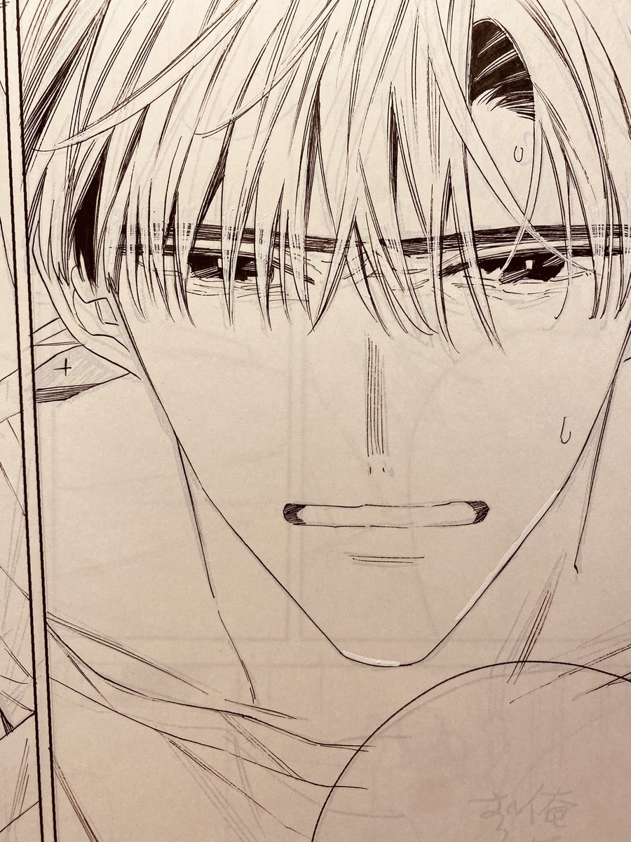線画。 
