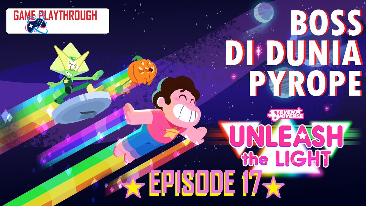 #Playthrough #StevenUniverse #UnleashtheLight 

Episode 17:
- Steven dan Crystal Gems melawan boss yang ternyata.... kembaran mereka!
- Tim StrikeThrough: Steven, Connie, Pearl, Lapis
- Lokasi: Stage 3-Boss, Palace of Light
#Gaming #MyDirtSheet 

youtu.be/jM73Rzw8_pg