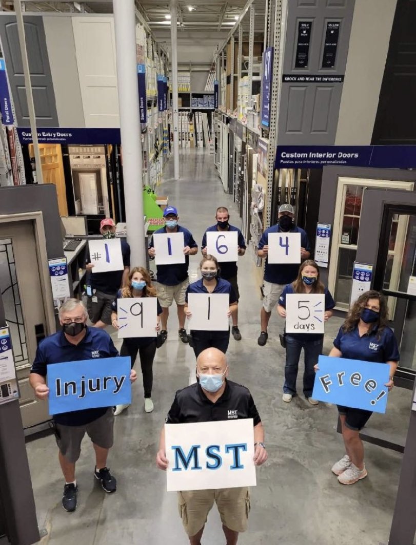 Huge accomplishment from our MSTeam at store 1164 in Wytheville VA! Over 900 days with zero accidents! #R1MSTROCKS <a href="/BlueBoxR1/">@BlueBoxR1</a> <a href="/damianftaylor/">Damian Taylor</a> <a href="/steveyoung456/">Steve Young</a> <a href="/BenitoKomadina/">Benito.Komadina@Lowes</a> <a href="/AMcHenry1221/">Amanda McHenry</a> <a href="/RockyPruitt6/">Rocky Pruitt</a>