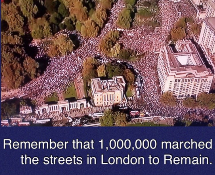 And to think we put such huge numbers on the streets 3 or 4 times. 
The last two marches were incredible. As you say we saw it all coming. 
People will protest again as #Brexit reality continues to unfold. #FoodShortages &amp; impact on the economy. 
<a href="/ValeforEurope/">Vale of Glamorgan 4 Europe #FBPE🏴󠁧󠁢󠁷󠁬󠁳󠁿🇪🇺</a> <a href="/WalesForEurope/">Wales For Europe ⭐️ Cymru Dros Ewrop</a>
