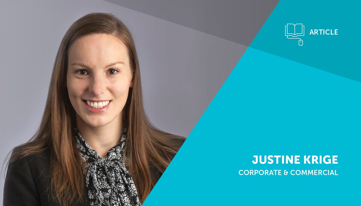 CDHLegal's tweet photo. Justine Krige, Director in our Corporate & Commercial practice featured in a Business Brief article titled "#PropertyPractitionersAct obligations". She discusses the new obligations for #propertypractitioners, when the Act comes into force. Read more: https://t.co/dS8rKCuM9Z https://t.co/PSWx04QI6q