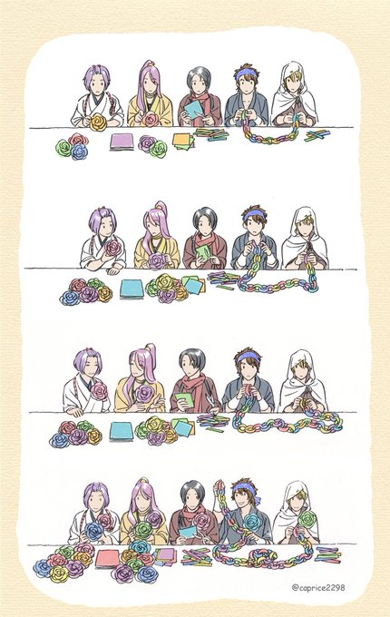 #みなさん去年の今頃はどんな絵描いてましたか
そうだ、去年の今頃は大演練会場設営でわたわたしていたんだ…! 言い出しっぺの法則を回収してたw 参加してくださる方がいてホッとしたわ。ありがとうございました…!
https://t.co/YLCD13vJsF 