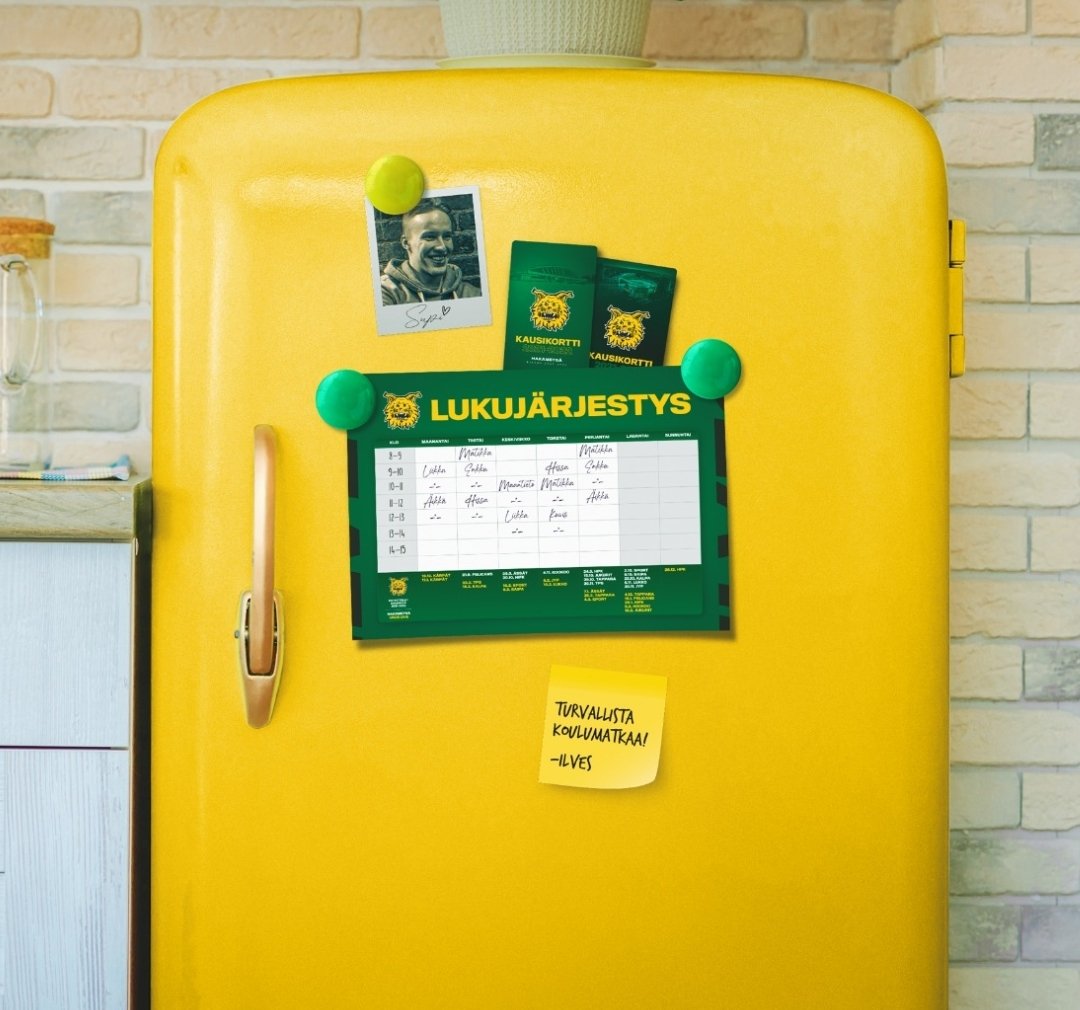 Hyvää alkanutta kouluvuotta kaikille! 🎒🖍☀️

Käy hakemassa lukujärjestys Kaupinkadun Ilves-Kaupasta tai tulosta alla olevasta linkistä.

📅 Lukujärjestys: bit.ly/3s3whZA

#Ilves #Tampere