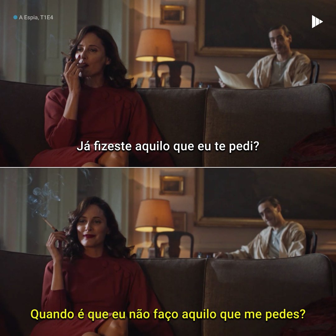 playrtp's tweet photo. 😇

A Espia, T1E4

► Série completa disponível na RTP Play. https://t.co/ZRkCuzgSgj