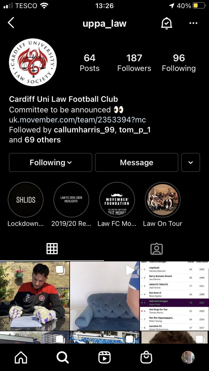 fclawcardiff's tweet photo. Also, give our Instagram page a follow and bless your timeline with some A-Grade content @uppalaw https://t.co/0v9NDWHwb0