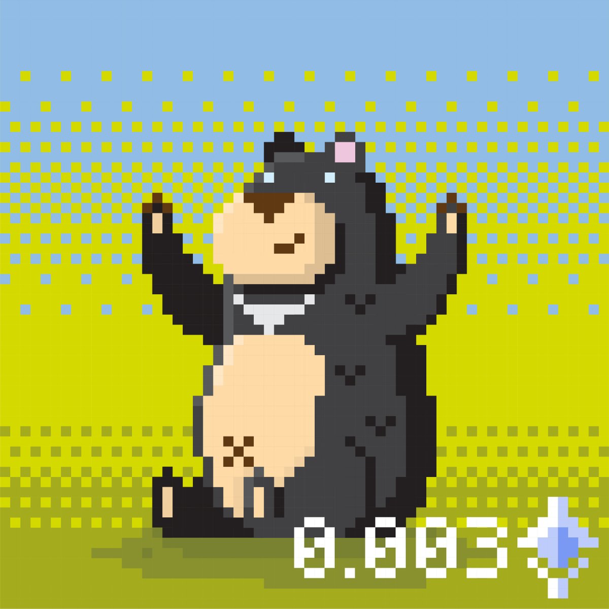 BoredBears_NFT's tweet photo. Introducing #Buffalo tropical black bear from #BoredBears collection
Available in moving GIF format in @opensea >> https://t.co/snwAHxondq
.
#opensea #nftcollector #NFTCommunity #NFTTHAILAND #NFTcollection #บ๋อแบ๋ #Buffalobear #NFTcute #NFTdrop #NFTcreators #PetoizkyDesygn https://t.co/OTnYqC6iBj