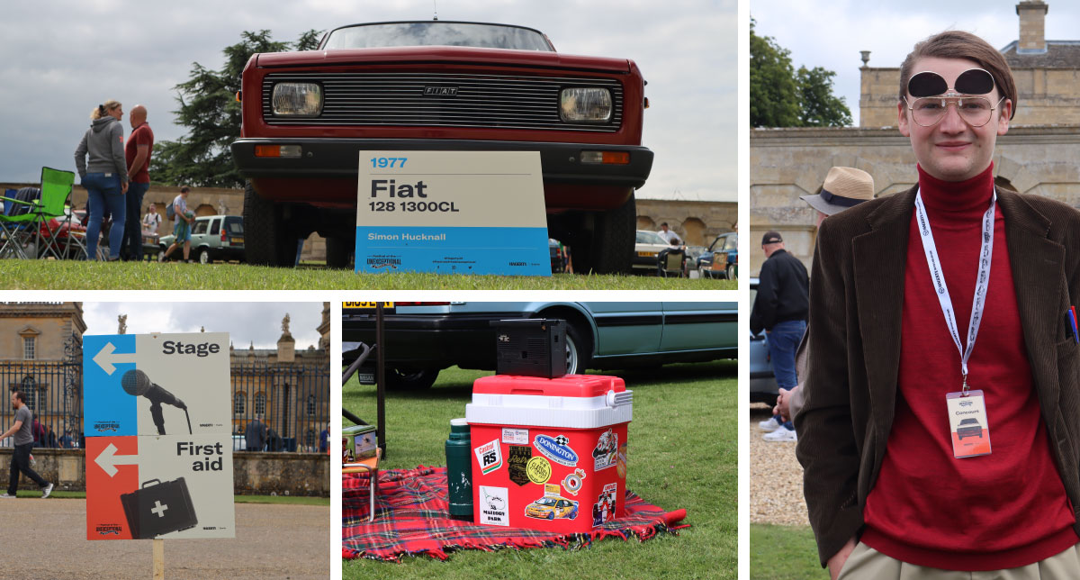 ModuleStudioLdn's tweet image. Hagerty's 'Festival of the Unexceptional' was a day for remarkably mundane vehicles. Complete with mouthwatering food, great graphics and signage (if we do say so ourselves) and entertaining company, it was everything but unexceptional.#brandingUK #hagerty #toniccollective