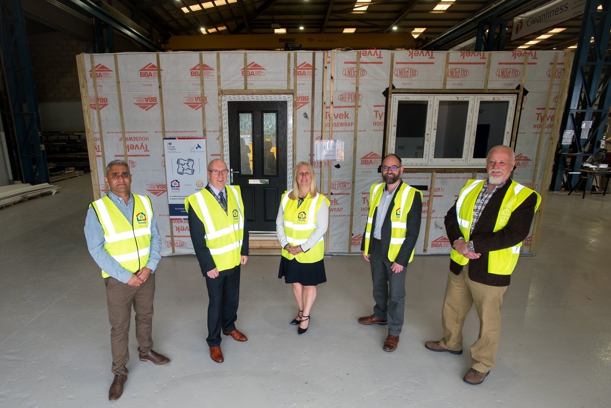 Homes England tweet media