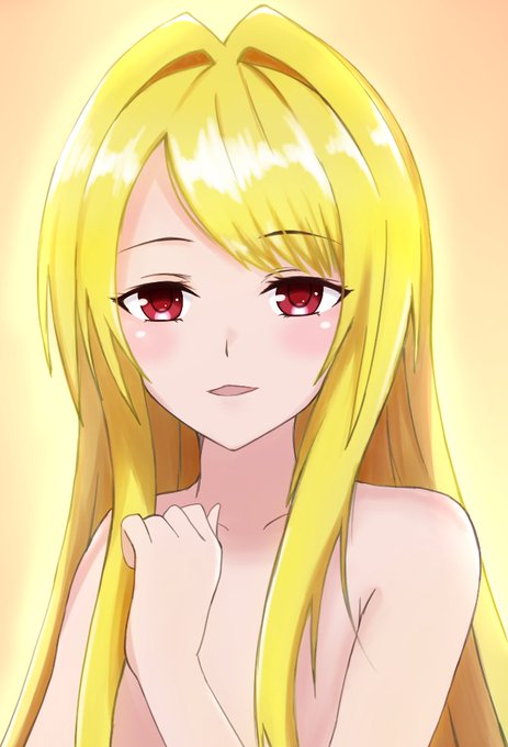 #金色の闇
#ToLOVEる 
毎日ヤミちゃん描けたら描く10日目
厚塗りをしてみました。
ヤミちゃんをお姉さんにしてみました。
エッチい感じで。 