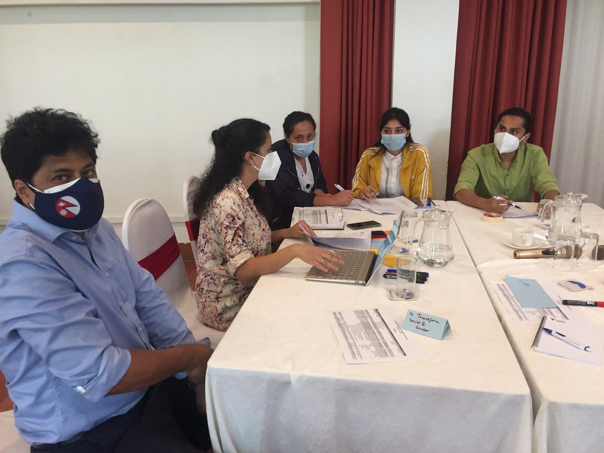 National writes up on drafting the FP2030 commitments. Joint effort by Government, FP2020 focal points and youth groups #NepalFP2030 <a href="/ChongheeH/">Chonghee Choi Hwang</a> <a href="/FP2030Global/">FP2030</a> @BethFP2030 <a href="/track20project/">Track20 Project</a> @twitamittwit <a href="/dkarki/">Dr Deepak Karki 🌿</a>