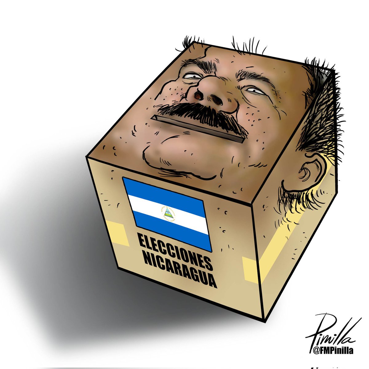 FMPinilla's tweet image. Elecciones en #Nicaragua...
•
#dibujolibre para @DLasAmericas
•
#caricatura #cartoon #usa #us #politicalcartoon #nicaraguenses