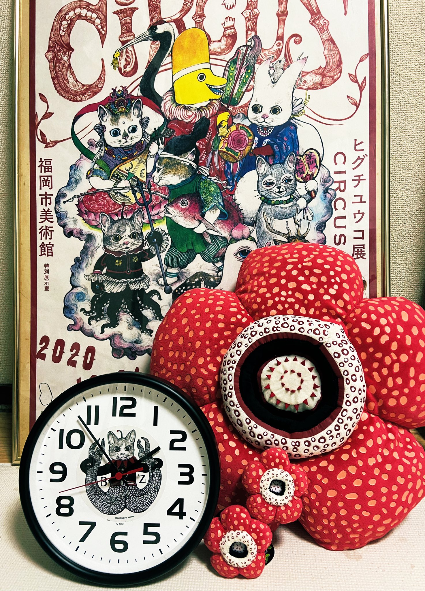 ギュスターヴ ヒグチユウコ クッション ボリス雑貨店 ヒグチユウコ