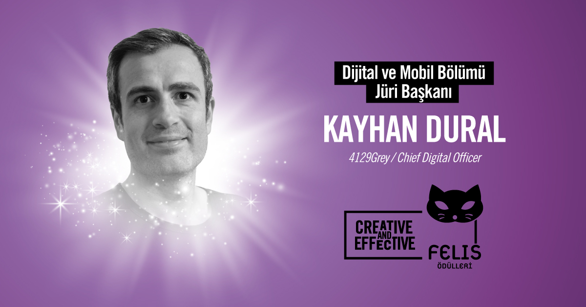 📢Teknolojiyi ve yaratıcılığı bir araya getiren, markalar için uygulanmış dijital ve mobil çalışmaların değerlendirileceği Dijital ve Mobil bölümünün jüri başkanlığında bu yıl 4129Grey Chief Digital Officer'ı <a href="/kayhandural/">Kayhan</a> yer alacak.

#Felis2021