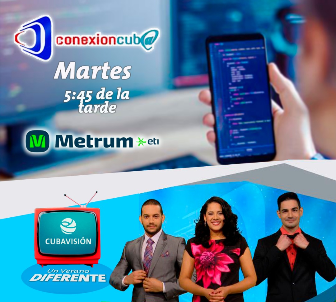 Cubavision_TV's tweet photo. Hoy en CONEXIÓN 📲CUBA, #METRUM, el nuevo software implementado por la 🖥#EmpresadeTecnologíasdelaInformación de @BioCubaFarma (ETI) para aumentar la eficacia de los programas de calibración, no te pierdas el espacio de hoy.
👉 Martes 5:45 pm
#CubavisionVaPorTodos 📺 https://t.co/yk2tjRcoWD
