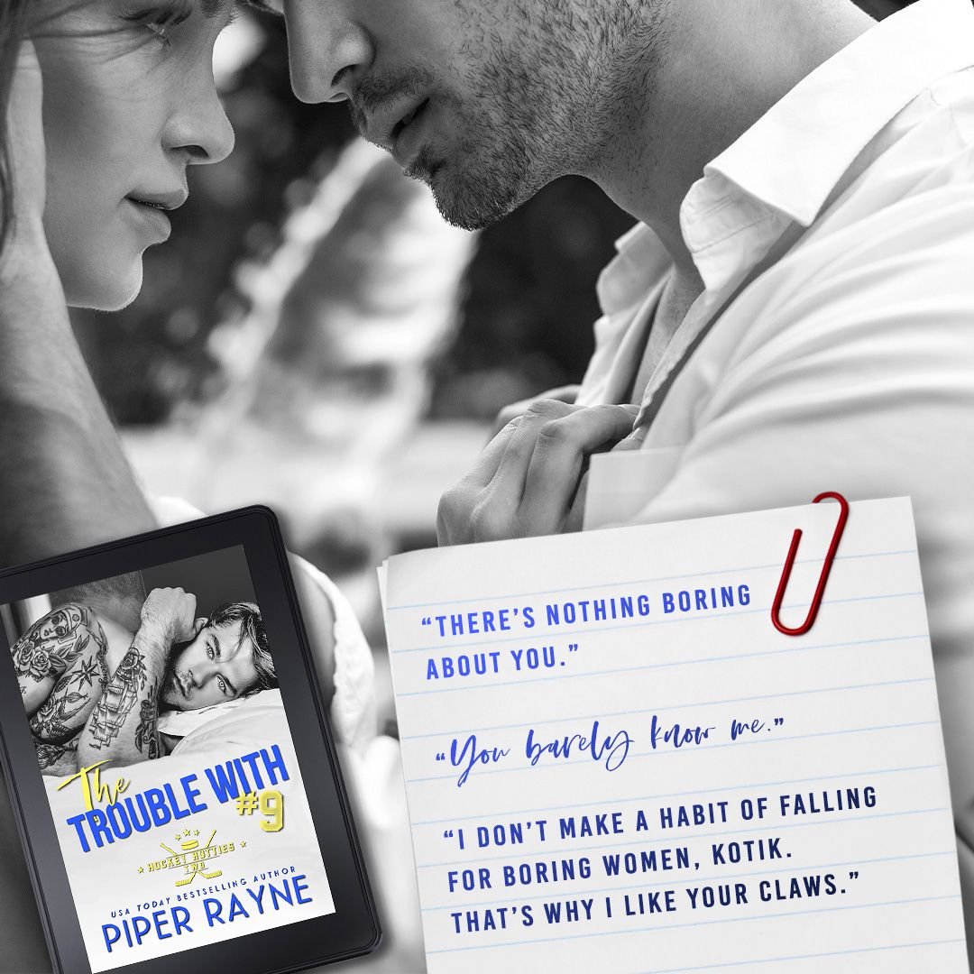 🔥NEW RELEASE🔥
THE TROUBLE WITH #9 by <a href="/PiperRayneRocks/">Piper Rayne</a> is LIVE!
#1ClickHere 
buff.ly/3fPSAh3
#FrancisFabReadsReview buff.ly/3xDQqXo
#needtoreaditnow
<a href="/WildfireMarket1/">Wildfire Marketing</a>