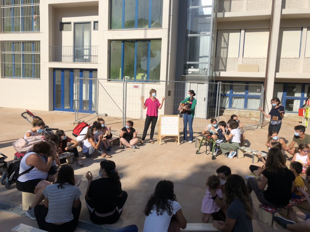 The journey is almost completed. The last camp of CAP project early #HABIT_ILE @FondationPC <a href="/sb_brest/">Sylvain Brochard</a>