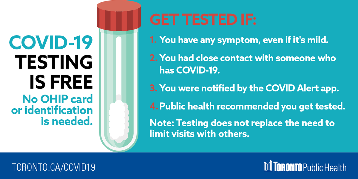 TOPublicHealth's tweet photo. Testing is available at the following pop-ups today:
📍Malvern Family Resource Centre, 9am-4pm
📍Crescent Town Health Centre, 1-6:30pm
📍TNO Youth Centre, 1-7pm
Learn more: https://t.co/PY2JfNJajz. https://t.co/XlITcbEbUF