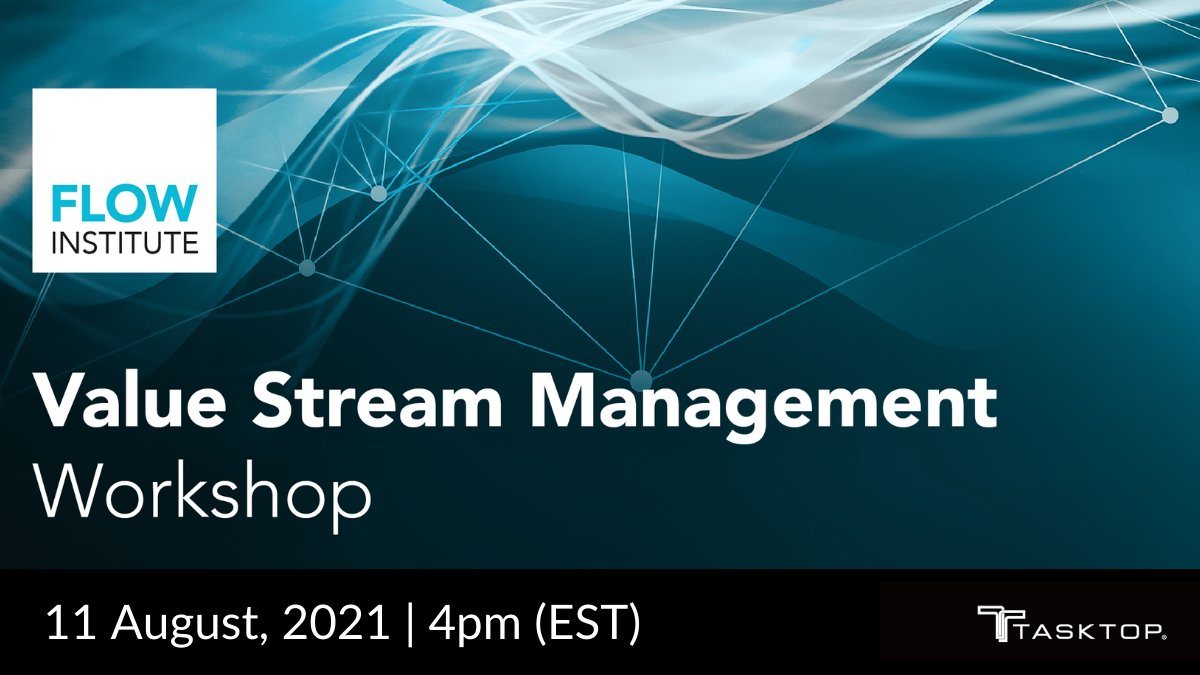 Our next Value Stream Management workshop is tomorrow! Join recognized leaders and learn about the concept of flow and how to champion VSM within your organization to empower teams, achieve process excellence, improve performance and deliver better results ow.ly/hxGY50FNF79