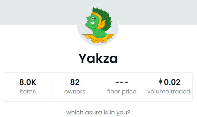 vora53th's tweet photo. Yakza project reached another milestone.  2K more to go.  The lastest 1K #NFT are on Ethereum unlike the previous 7K, which are on Polygon.

Thank you very much for supporting.  The next 1K will be all animated!!! https://t.co/YPV7QMWevl
