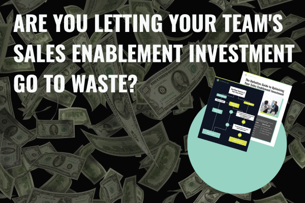 Whether you've invested in sales enablement or just starting your research, you've already taken the most important step.

But you probably have one of two blind spots in the way of ROI.

Download our free guide to find your blind spot and fix it.

ow.ly/LB8Q50F38GJ