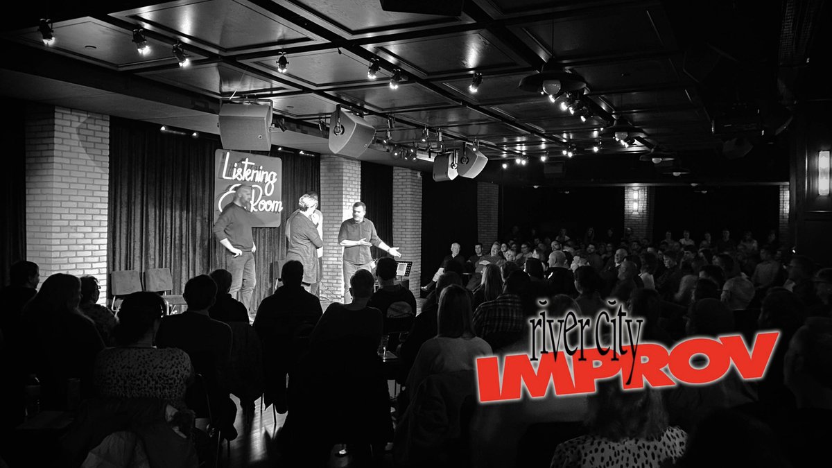 We're back for a special Thursday night show on August 19, 7:33 PM at the @listeningroomgr.  It's been too long, we can't wait to laugh with you again.  listeningroomgr.com/shows-events/d…