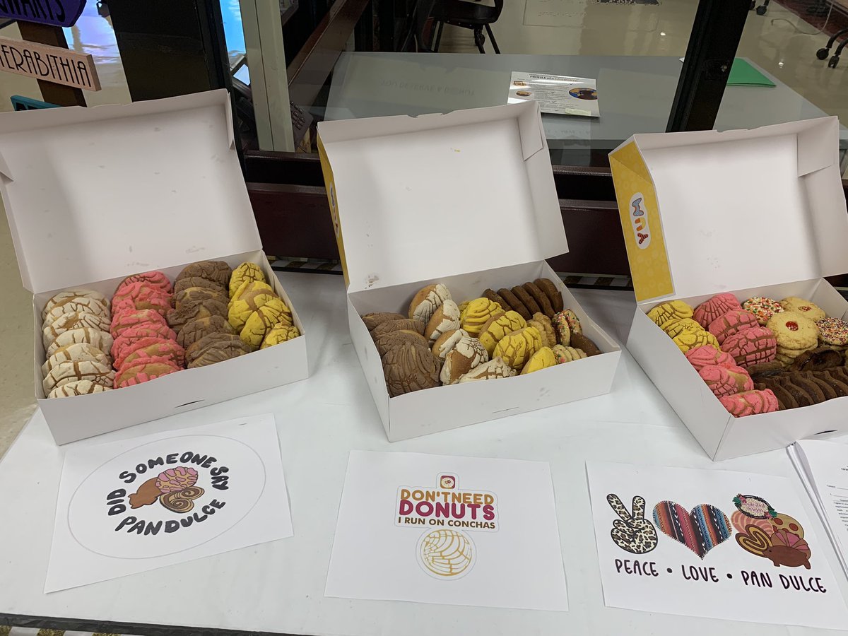 Fernandez_Ana89's tweet photo. Did someone say Pan Dulce?! #StrongerTogetherRMS @resaca_gators @DanielG66343553 @ElisaMpineda @educatornerd https://t.co/a6hD0H0nXa