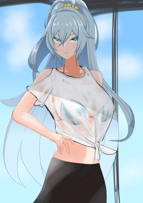 暑い夢を見てるようだ #夢境画廊 