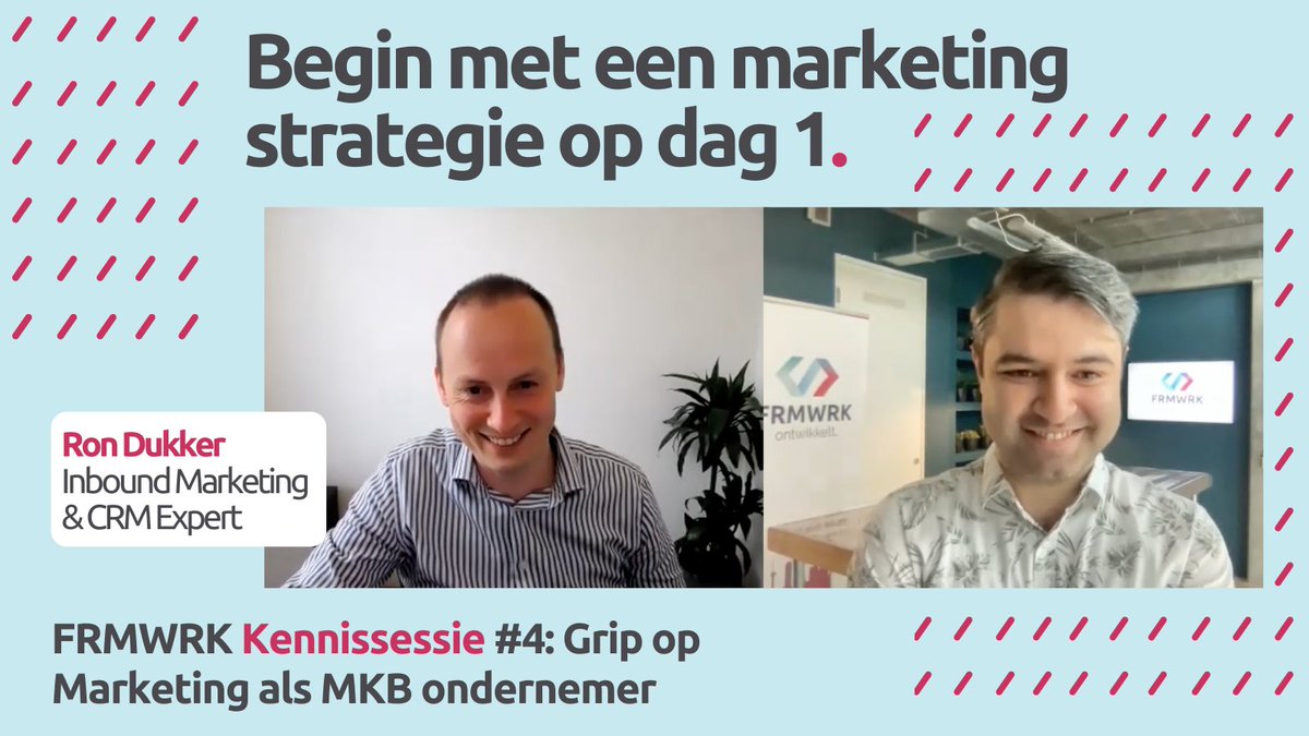 Marketing is in het begin van een onderneming vaak genoeg het ondergeschoven kindje. Kan dat niet anders?

In deze FRMWRK Kennissessie gaat Muhammed in gesprek met Ron Dukker, eigenaar van marketing bureau Conversion Crew in Rotterdam. 

youtube.com/watch?v=BJPFRS…