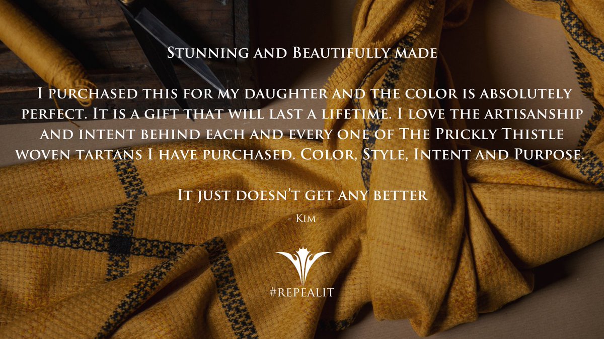 pricklytartan's tweet photo. This is how it feels to invest in QUALITY, NATURAL clothing made by LOCALS in Scotland

This is the joy that such items will bring you FOR LIFE

These are the words of people who CARE about the health of this planet

#buylesslovemore #repealit https://t.co/aX0dA59hlQ