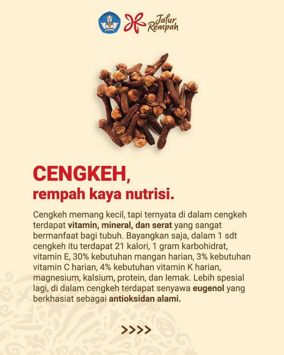 Kebaikan bunga cengkeh