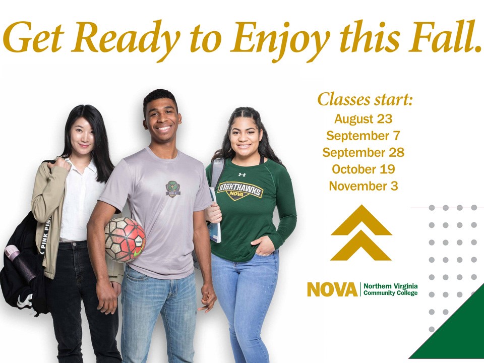 NOVAcommcollege's tweet image. Mark your calendars for the Fall 2021 course start dates!

Register Today &amp;gt;&amp;gt; bit.ly/3eDV4xd