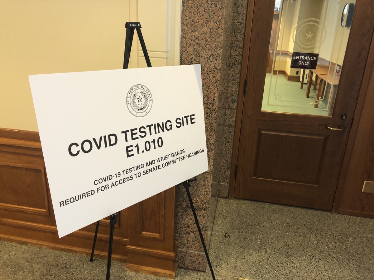 In Dan Patrick’s Texas, a COVID test is required in order to enter the Texas Senate while public schools cannot require even masks, much less tests. 

The hypocrisy is just astounding.