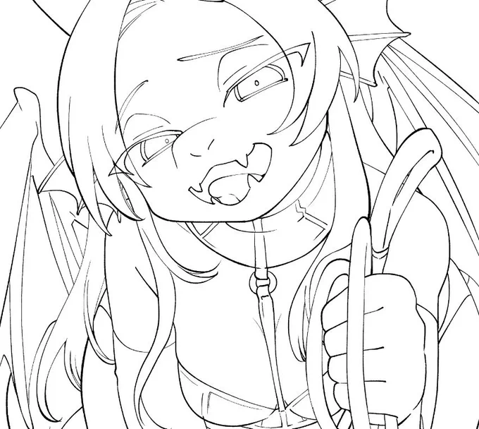 commissionの作業中 