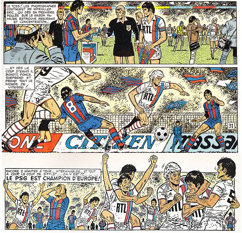 VincentBerthe's tweet photo. La dernière fois que le PSG avait chipé au Barça sa plus grande star, la fin de saison avait été plutôt bonnarde. #EricCastel #MessiAuPSG https://t.co/rkc9fuf5qg