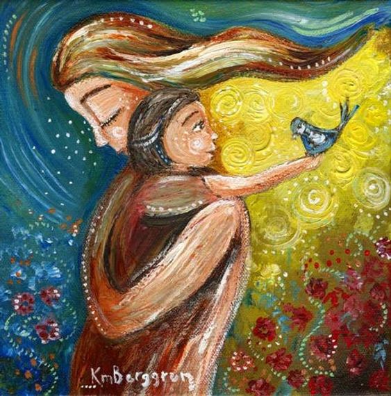 IanWings's tweet photo. Whenever you feel alone, anxious, scared or sad know there is love all around and you are never really alone.

Picture: Katie m. Berggren art &amp; design, LLC https://t.co/948kZ576uF