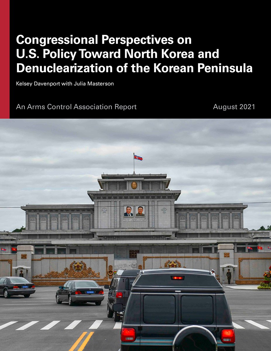 Arms Control Assoc (@armscontrolnow) on Twitter photo Using survey data and in-depth interviews, our newest report by <a href="/KelseyDav/">Kelsey Davenport</a> and <a href="/juliakmasterson/">Julia Masterson</a> provides insight into how Congress views the North Korean nuclear threat and U.S. approaches to engaging with Pyongyang.
Download and read it at ArmsControl.org/Reports Using survey data and in-depth interviews, our newest report by <a href="/KelseyDav/">Kelsey Davenport</a> and <a href="/juliakmasterson/">Julia Masterson</a> provides insight into how Congress views the North Korean nuclear threat and U.S. approaches to engaging with Pyongyang.
Download and read it at ArmsControl.org/Reports