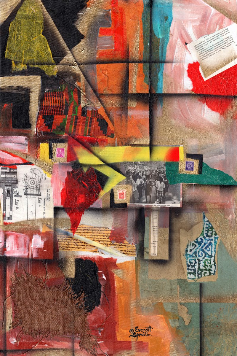 GreatPaintIn's tweet image. Artist Everett L Spruill believes its his duty to use his platform to effect change, which is just what he did in his powerful piece "The Problems of Segregation and Discrimination" to highlight the African American experience.

Take a closer look: bit.ly/3AvD0Pf