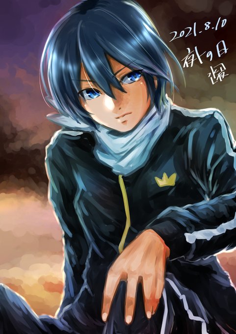 #夜トの日 #夜トの日2021
 #8月10日は夜トの日
 #ノラガミ

やっしょい! イケメン夜トさん描きました! 