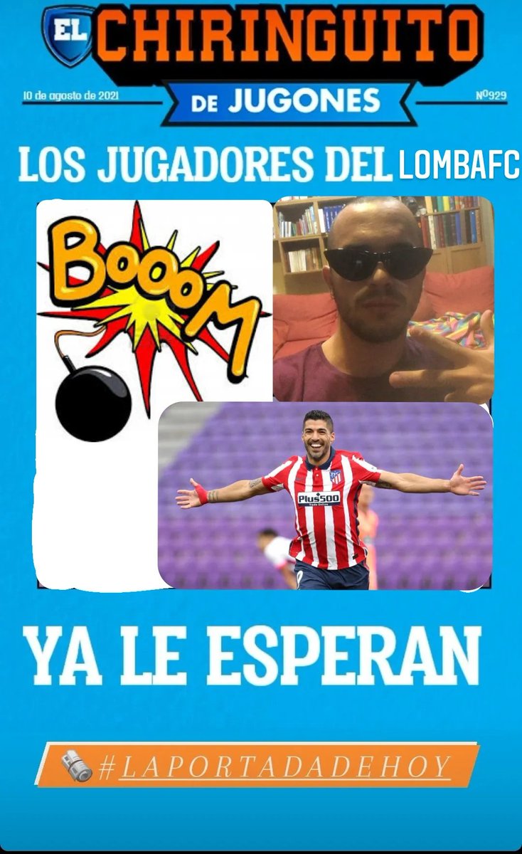 chiringuitomelf's tweet photo. 💥💥 BOMBAZO 💥💥

🚨🚨 @LombaClub  @MajorLeagueFan2  @LuisSuarez9  🚨🚨 https://t.co/TJcp4LdA4a